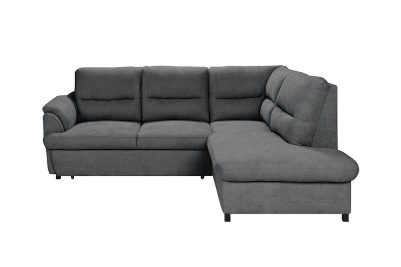 Graystone 3-seters Hjørnesovesofa - Mørkegrå - Møbler - Sofaer - Sovesofaer