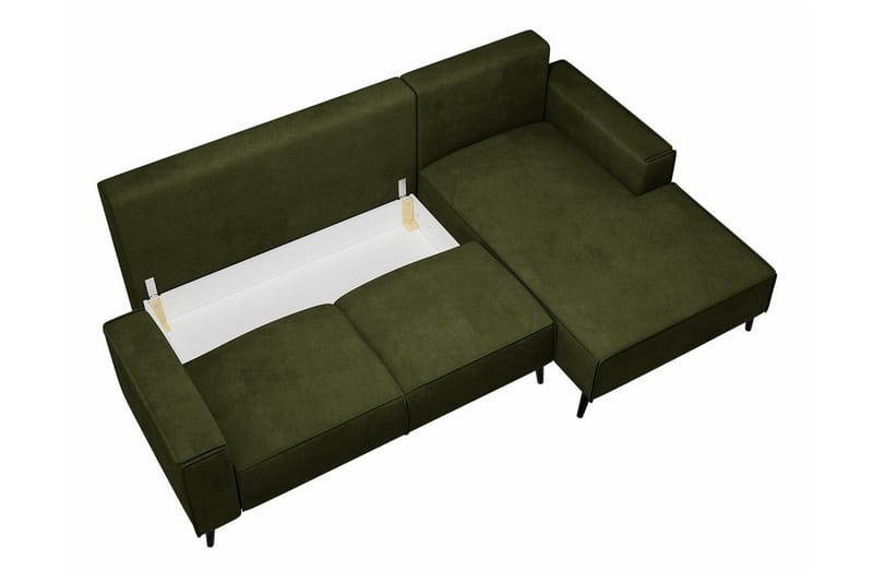 Graystone 3-seters Hjørnesovesofa - Mørkegrå - Møbler - Sofaer - Sovesofaer