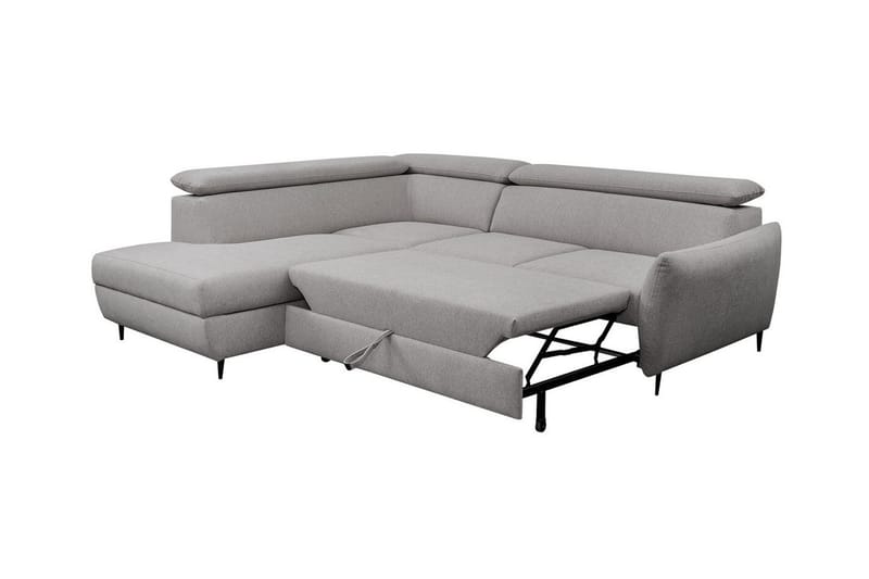 Graystone 3-seters Hjørnesovesofa - Mørkegrå - Møbler - Sofaer - Sovesofaer