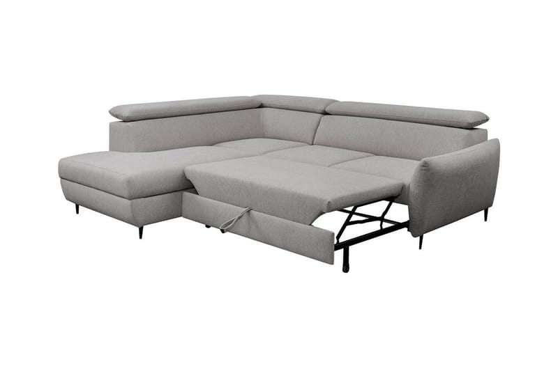 Graystone 3-seters Hjørnesovesofa - Mørkegrå - Møbler - Sofaer - Sovesofaer