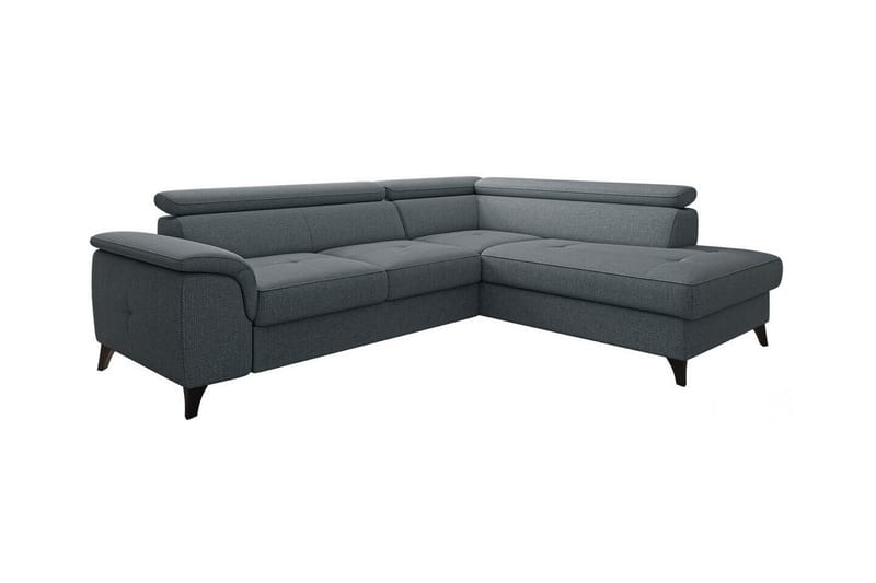 Graystone 3-seters Hjørnesovesofa - Mørkegrå - Møbler - Sofaer - Sovesofaer