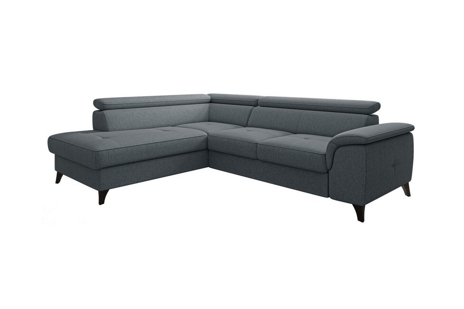 Graystone 3-seters Hjørnesovesofa - Mørkegrå - Møbler - Sofaer - Sovesofaer