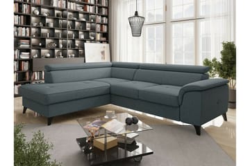 Graystone 3-seters Hjørnesovesofa - Mørkegrå - Møbler - Sofaer - Sovesofaer