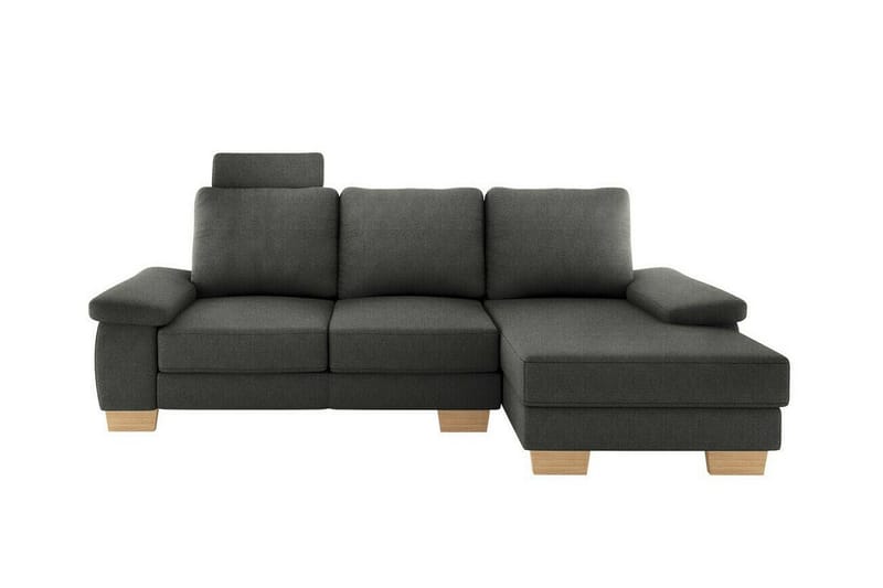 Graystone 3-seters Hjørnesovesofa - Mørkegrå - Møbler - Sofaer - Sovesofaer