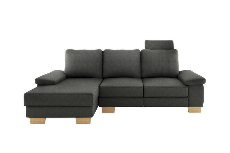 Graystone 3-seters Hjørnesovesofa - Mørkegrå - Møbler - Sofaer - Sovesofaer