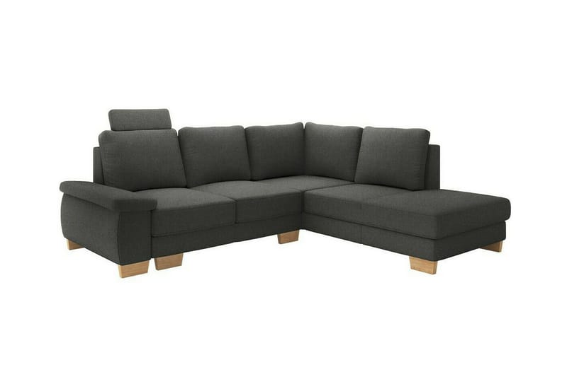 Graystone 3-seters Hjørnesovesofa - Mørkegrå - Møbler - Sofaer - Sovesofaer