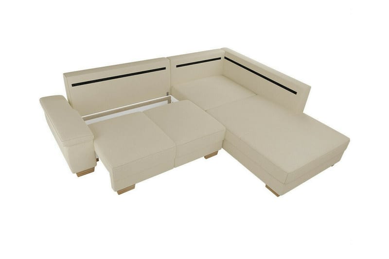 Graystone 3-seters Hjørnesovesofa - Mørkegrå - Møbler - Sofaer - Sovesofaer