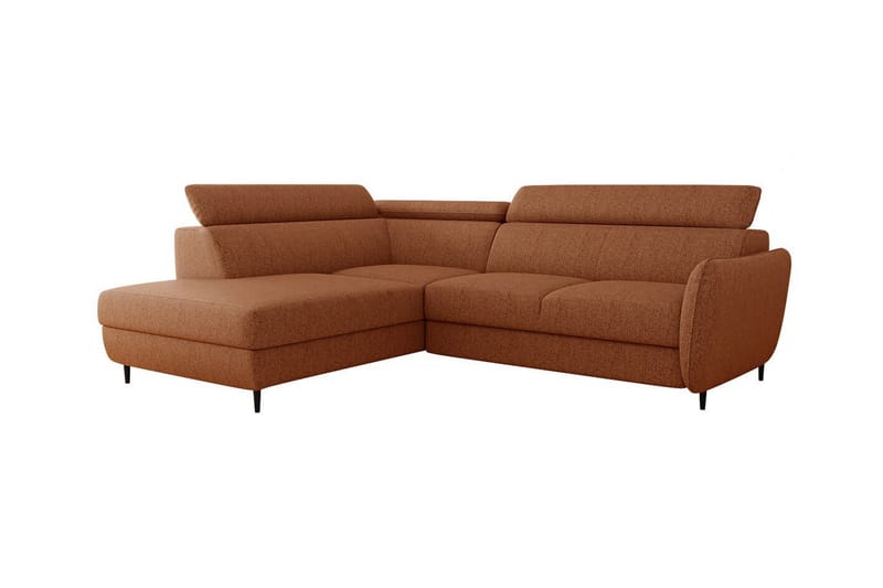 Graystone 3-seters Hjørnesovesofa - Oransje - Møbler - Sofaer - Sovesofaer