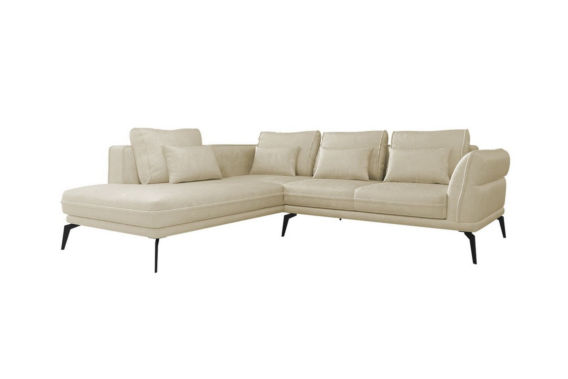 Graystone 4-seters Hjørnesovesofa - Beige/Lys Beige - Møbler - Sofaer - Sovesofaer