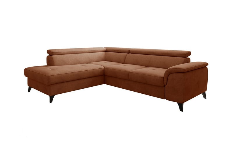 Graystone 4-seters Hjørnesovesofa - Brun/Oransje - Møbler - Sofaer - Sovesofaer