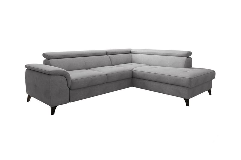 Graystone 4-seters Hjørnesovesofa - Lysegrå - Møbler - Sofaer - Sovesofaer