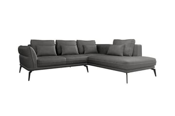 Graystone 4-seters Hjørnesovesofa - Mørkegrå - Møbler - Sofaer - Sovesofaer