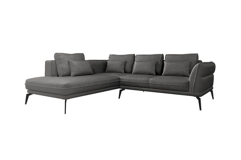 Graystone 4-seters Hjørnesovesofa - Mørkegrå - Møbler - Sofaer - Sovesofaer