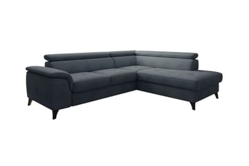 Graystone 4-seters Hjørnesovesofa - Mørkegrå - Møbler - Sofaer - Sovesofaer