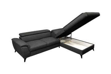 Graystone 4-seters Hjørnesovesofa - Mørkegrå - Møbler - Sofaer - Sovesofaer