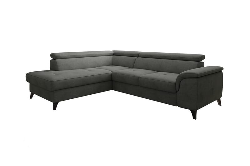 Graystone 4-seters Hjørnesovesofa - Mørkegrå - Møbler - Sofaer - Sovesofaer