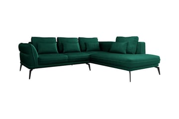 Graystone 4-seters Hjørnesovesofa - Mørkegrønn - Møbler - Sofaer - Sovesofaer