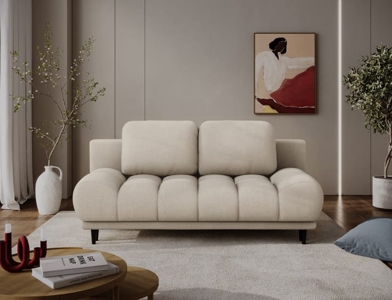 Guavio 2-seters Bubblig sovesofa med oppbevaring - Calmora 18 - Møbler - Sofaer - Sovesofaer