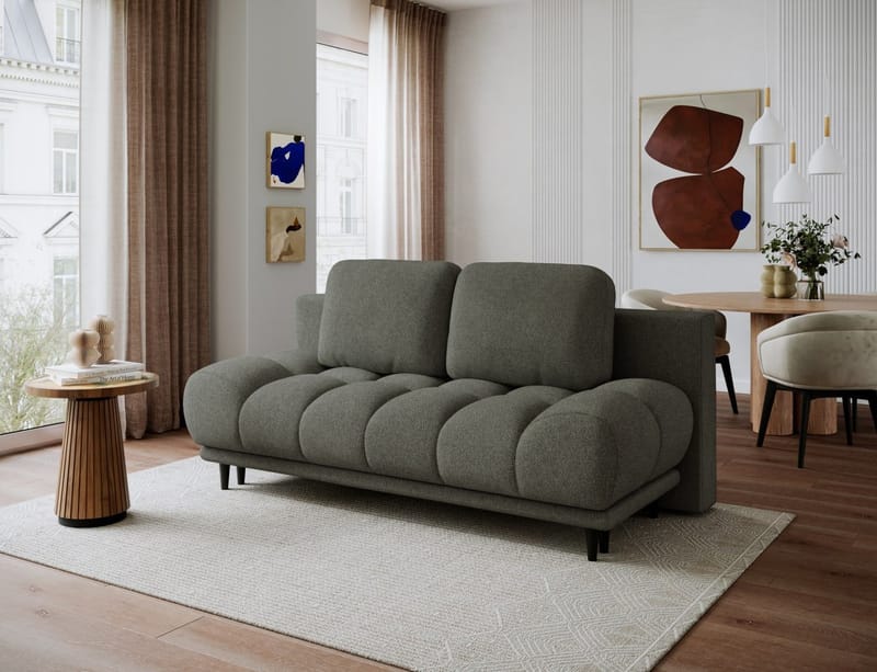 Guavio 2-seters Bubblig sovesofa med oppbevaring - Xillar 100 - Møbler - Sofaer - Sovesofaer