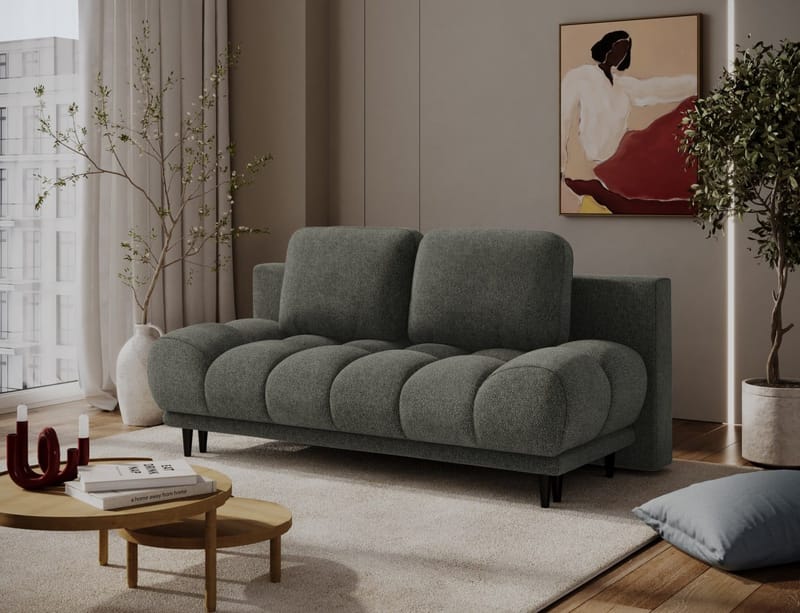 Guavio 2-seters Bubblig sovesofa med oppbevaring - Xillar 100 - Møbler - Sofaer - Sovesofaer