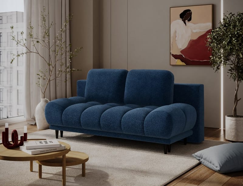 Guavio 2-seters Bubblig sovesofa med oppbevaring - Paolli 40 - Møbler - Sofaer - Sovesofaer