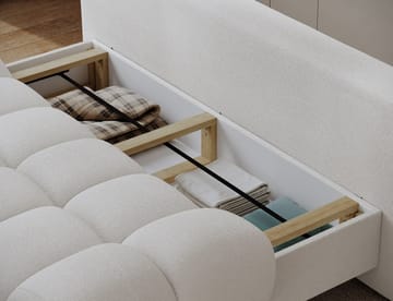 Guavio 2-seters Bubblig sovesofa med oppbevaring - Paolli 01 - Møbler - Sofaer - Sovesofaer