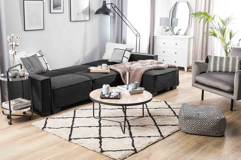 Halsnead Hjørnesovesofa Venstre - Grå - Møbler - Sofaer - Sovesofaer