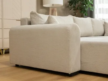 Handda 3-seters sovesofa med divan - oransje - Møbler - Sofaer - Sovesofaer