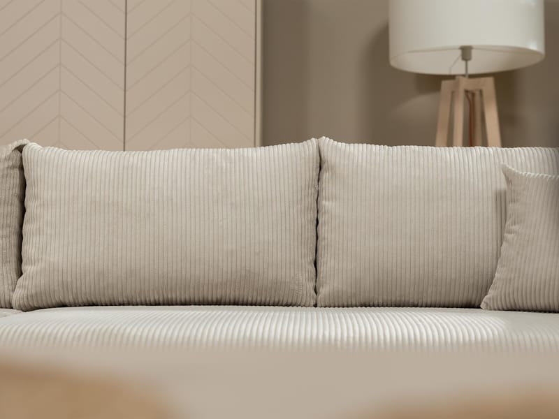 Handda 3-seters sovesofa med divan - svart - Møbler - Sofaer - Sovesofaer