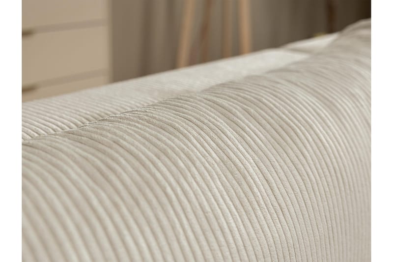 Handda Sovesofa med Sjeselong 3-seter i Bouclé - Grå - Møbler - Sofaer - Sovesofaer