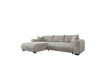 Handda Sovesofa med Sjeselong 3-seter i Fløyel