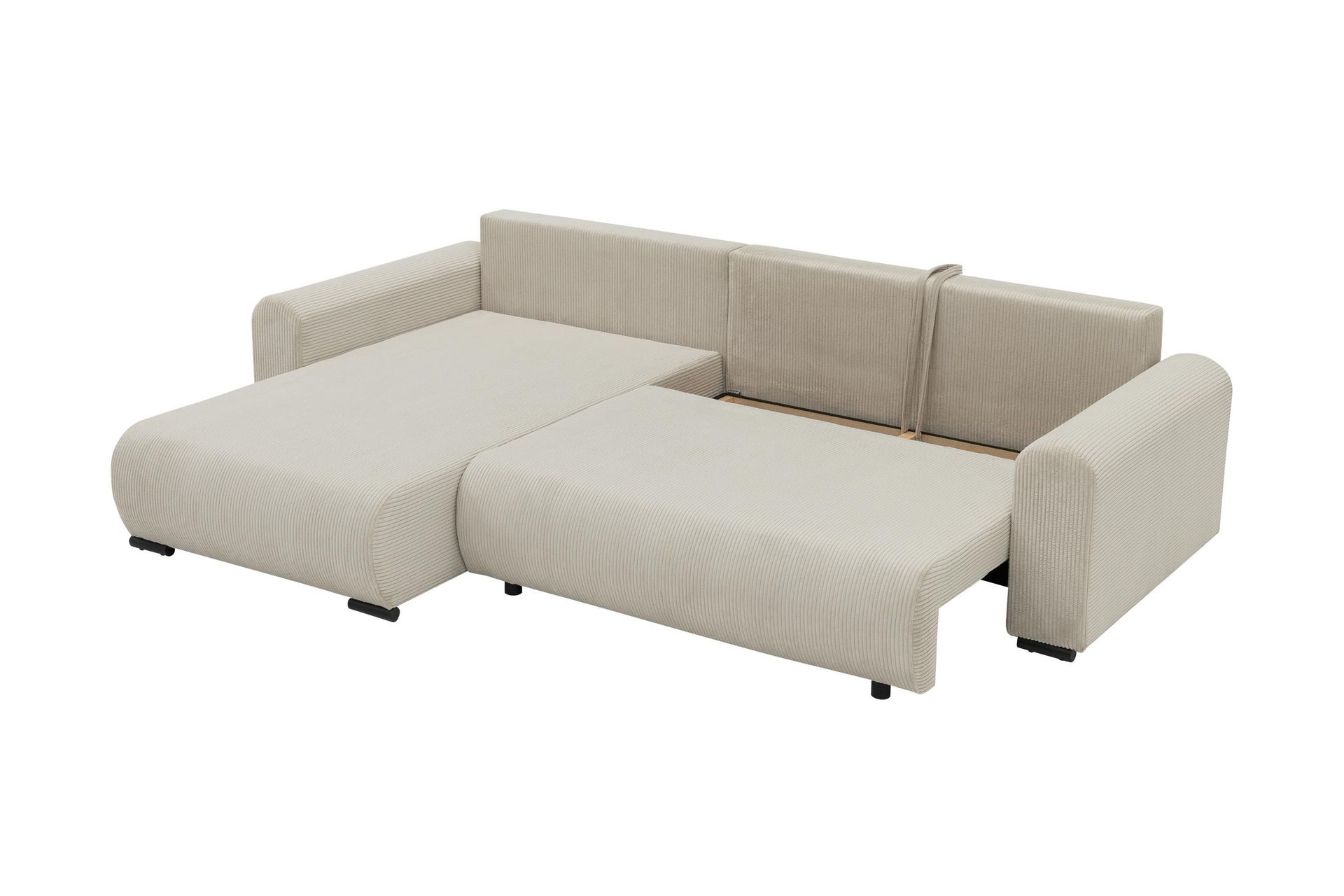 Handda Sovesofa med Sjeselong 3-seter i Manchester - Grønn - Møbler - Sofaer - Sovesofaer