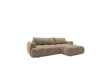 Handu Sovesofa med Sjeselong 3-seter i Bouclé