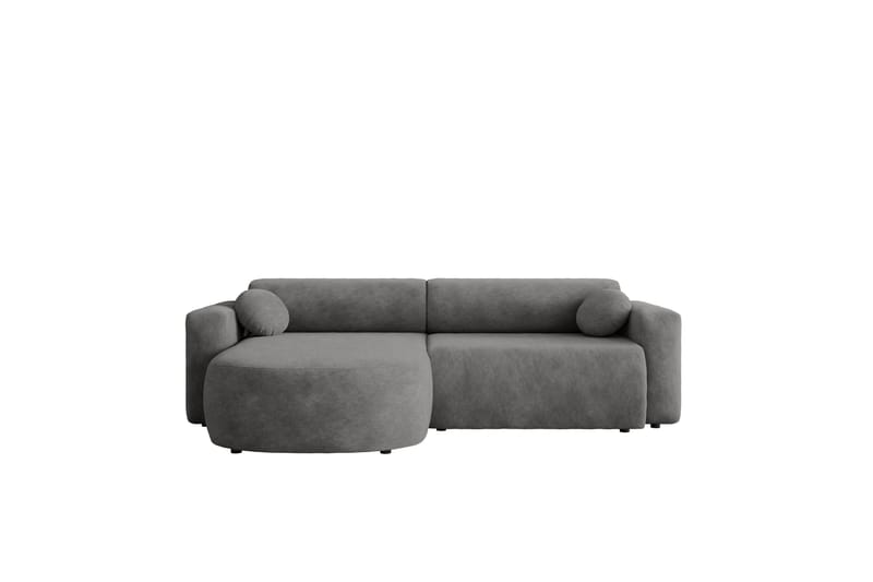 Hanish Sovesofa med Sjeselong 3-seter - Grå - Møbler - Sofaer - Sovesofaer