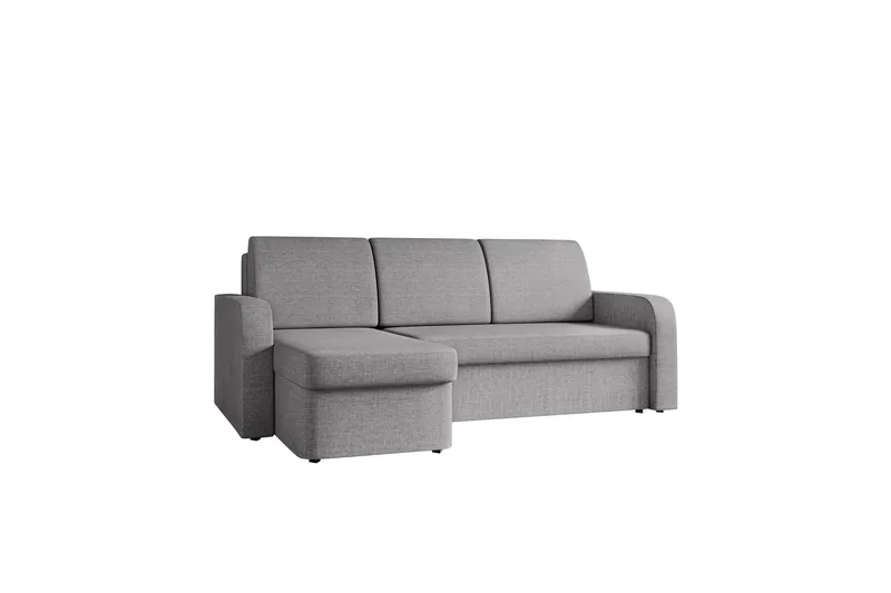 Hardev Sovesofa med Sjeselong 3-seter - Grå - Møbler - Sofaer - Sovesofaer