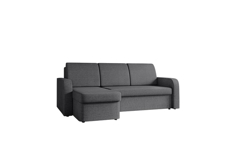 Hardev Sovesofa med Sjeselong 3-seter - Grå - Møbler - Sofaer - Sovesofaer