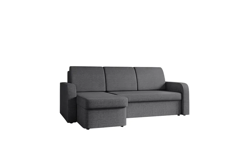 Hardev Sovesofa med Sjeselong 3-seter, Grå