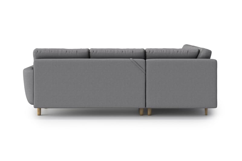 Harrisa Sovesofa med Divan - Grå - Møbler - Sofaer - Sovesofaer
