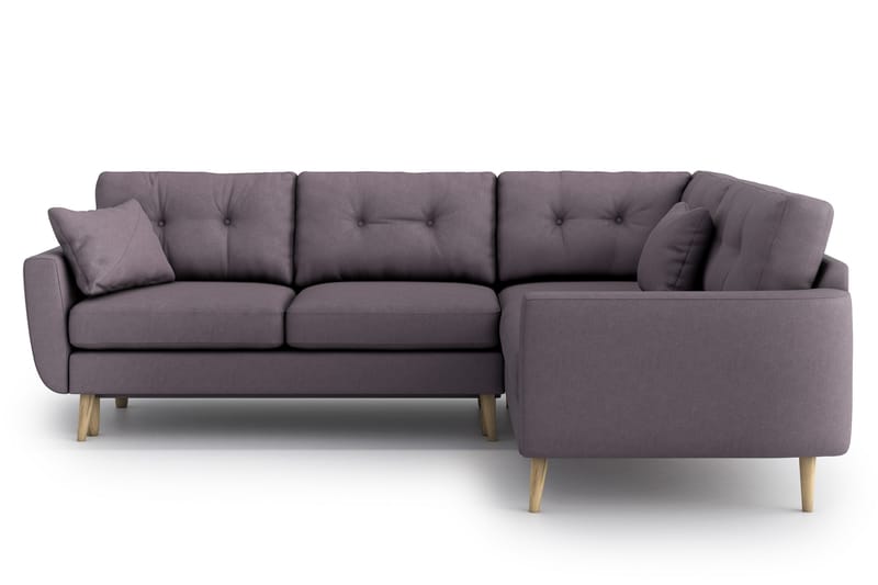 Harrisa Sovesofa med Divan - Lilla - Møbler - Sofaer - Sovesofaer