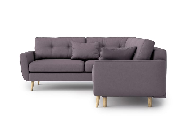 Harrisa Sovesofa med Divan - Lilla - Møbler - Sofaer - Sovesofaer