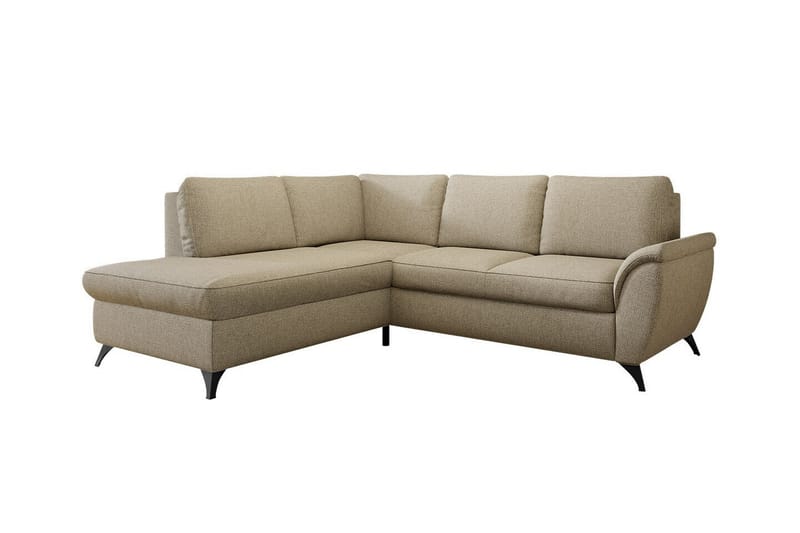 Hereford 3-seters Hjørnesovesofa - Beige - Møbler - Sofaer - Sovesofaer