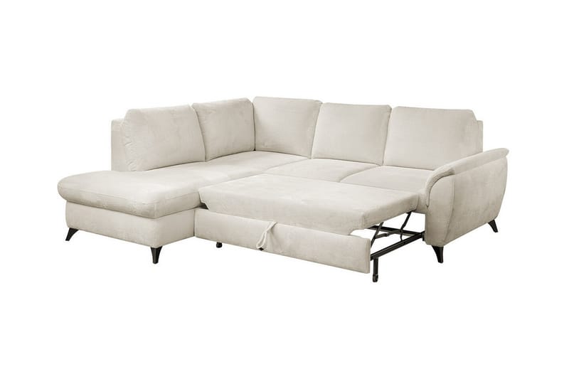 Hereford 3-seters Hjørnesovesofa - Beige/Lys Beige - Møbler - Sofaer - Sovesofaer