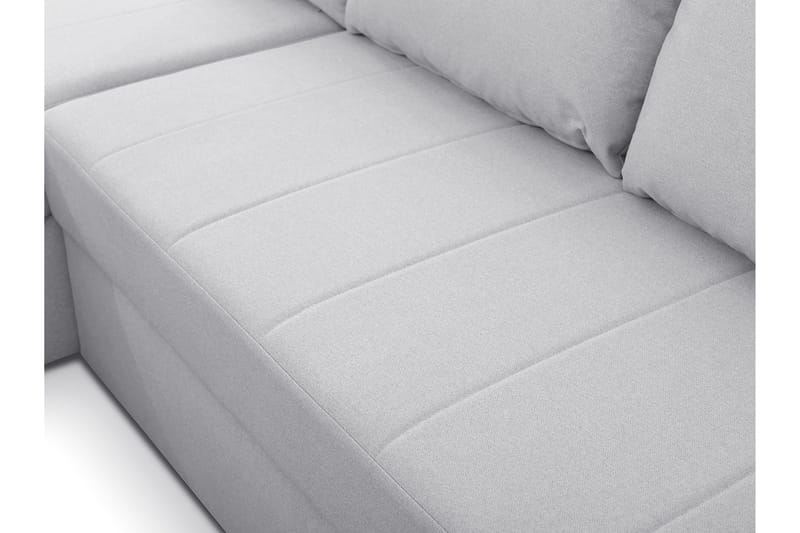 Herosa 3-seters Sovesofa med Divan med Oppbevaring - Blå/Grå - Møbler - Sofaer - Sovesofaer