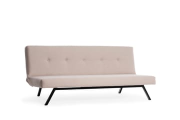 Hetalia 3-seter Sovesofa 102x180 cm i Stoff - Beige - Møbler - Sofaer - Sovesofaer