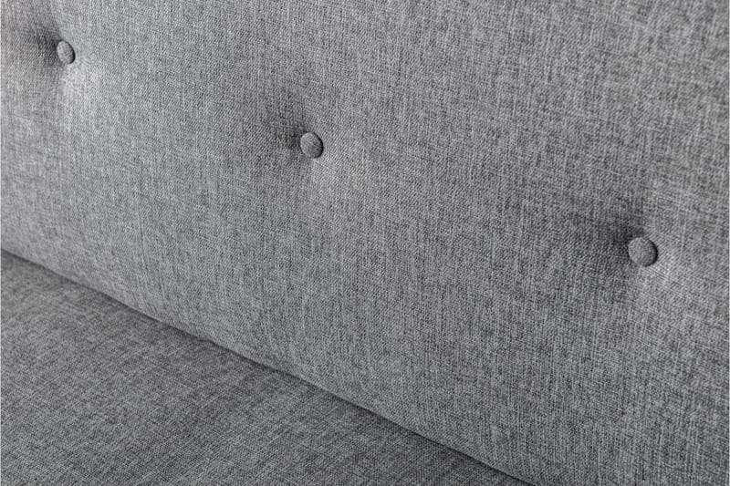 Hetalia 3-seter Sovesofa 102x180 cm i Stoff - Grå - Møbler - Sofaer - Sovesofaer