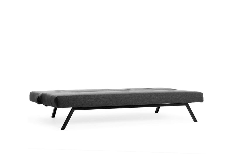 Hetalia 3-seters Langsgående Sovesofa 102x180 cm i Stoff - Mørkegrå - Møbler - Sofaer - Sovesofaer
