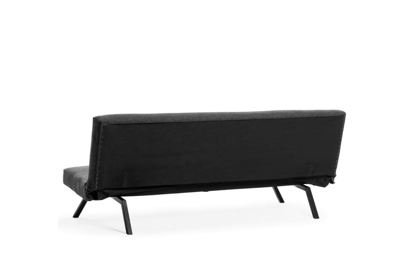 Hetalia 3-seters Langsgående Sovesofa 102x180 cm i Stoff - Mørkegrå - Møbler - Sofaer - Sovesofaer