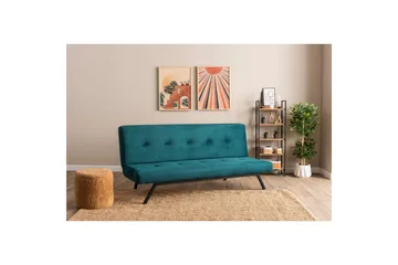 Hetalia Sovesofa 3-sits - Blå - Møbler - Sofaer - Sovesofaer