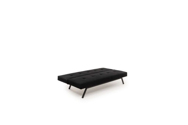 Hetalia Sovesofa 3-sits - Sort - Møbler - Sofaer - Sovesofaer