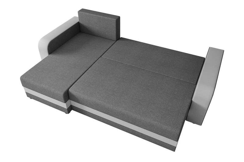 Hewlet 3-seters Divansovesofa Venstre - Grå - Møbler - Sofaer - Sovesofaer